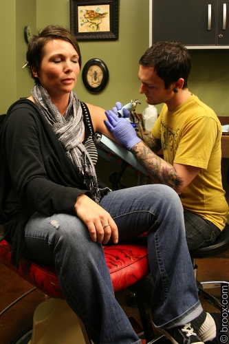 How A Tattoo is Done. Most people know that tattoos are permanent fixtures 